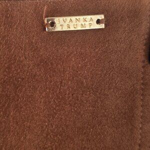 Ivanka Trump soft suede leggings